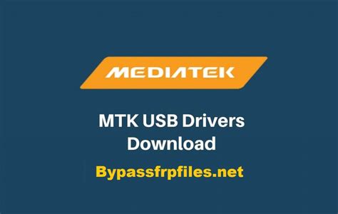 mtk usb driver latest 2023